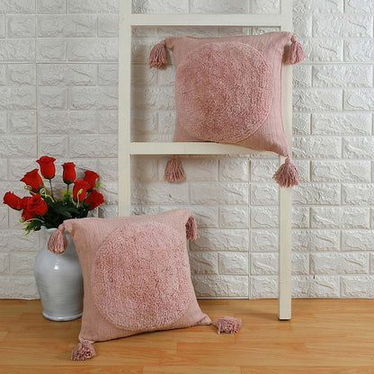 Cushion Cover, (i289_1_16_1), Cushion With Pink Color, Cushion For Living & Bedroom Area, Cushion - IM15221