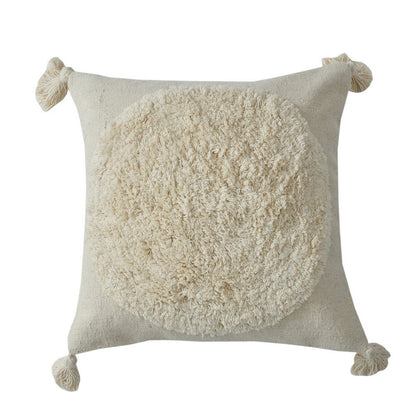 Cushion Cover, (i273_1_16_1), Cushion With OFF-White Color, Cushion For Living & Bedroom Area, Cushion - IM15224