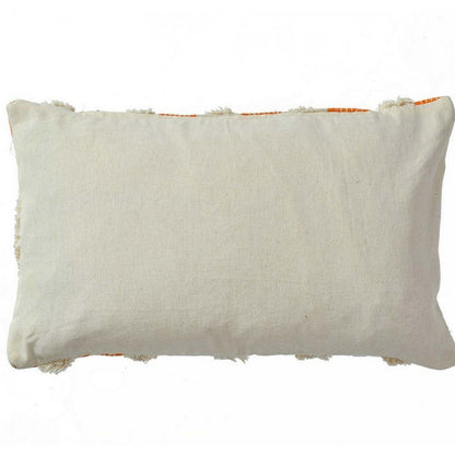 Cushion Cover, (i259_2_12_20_1), Cushion With Orange Color, Cushion For Living & Bedroom Area, Cushion - IM15233