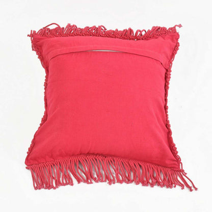 Cushion Cover, (i255_5_18_1), Cushion With Pink Color, Cushion For Living & Bedroom Area, Cushion - IM15237