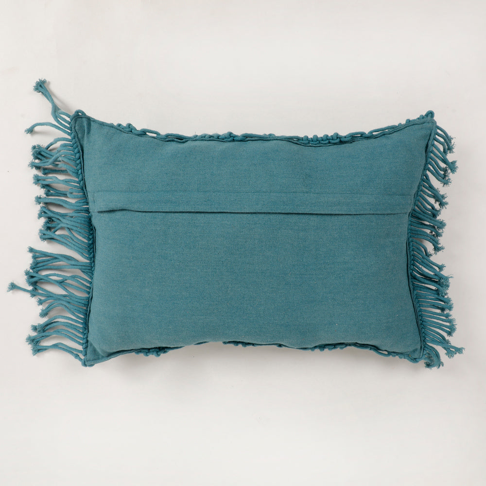 Cushion Cover, (i214_7_1), Cushion With Blue Color, Cushion For Living & Bedroom Area, Cushion - IM15243