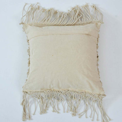 Cushion Cover, (i190_1_16_1), Cushion With Ivory Color, Cushion For Living & Bedroom Area, Cushion - IM15250