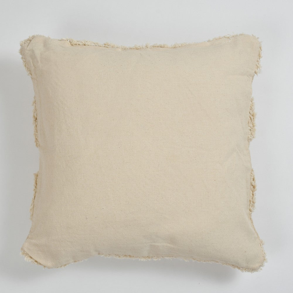 Cushion Cover, (i184_1_16_1), Cushion With Ivory Color, Cushion For Living & Bedroom Area, Cushion - IM15251