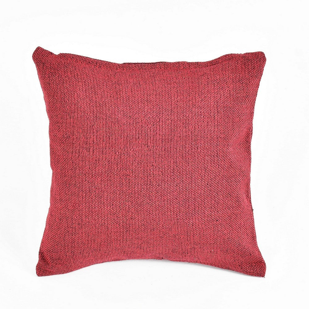 Cushion Cover, (i173_4_12_2), Cushion With Maroon Color, Cushion For Living & Bedroom Area, Cushion - IM15253