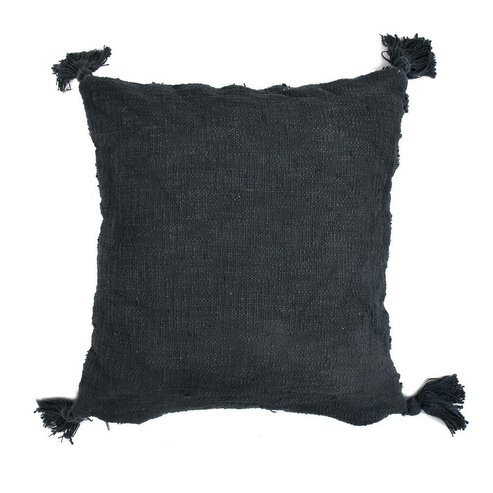 Cushion Cover, (i142_5_16_1), Cushion With Charcoal Color, Cushion For Living & Bedroom Area, Cushion - IM15257