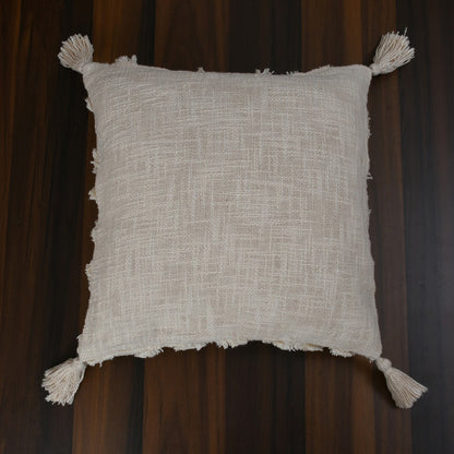 Cushion Cover, (i142_1_24_1), Cushion With OFF-White Color, Cushion For Living & Bedroom Area, Cushion - IM15260