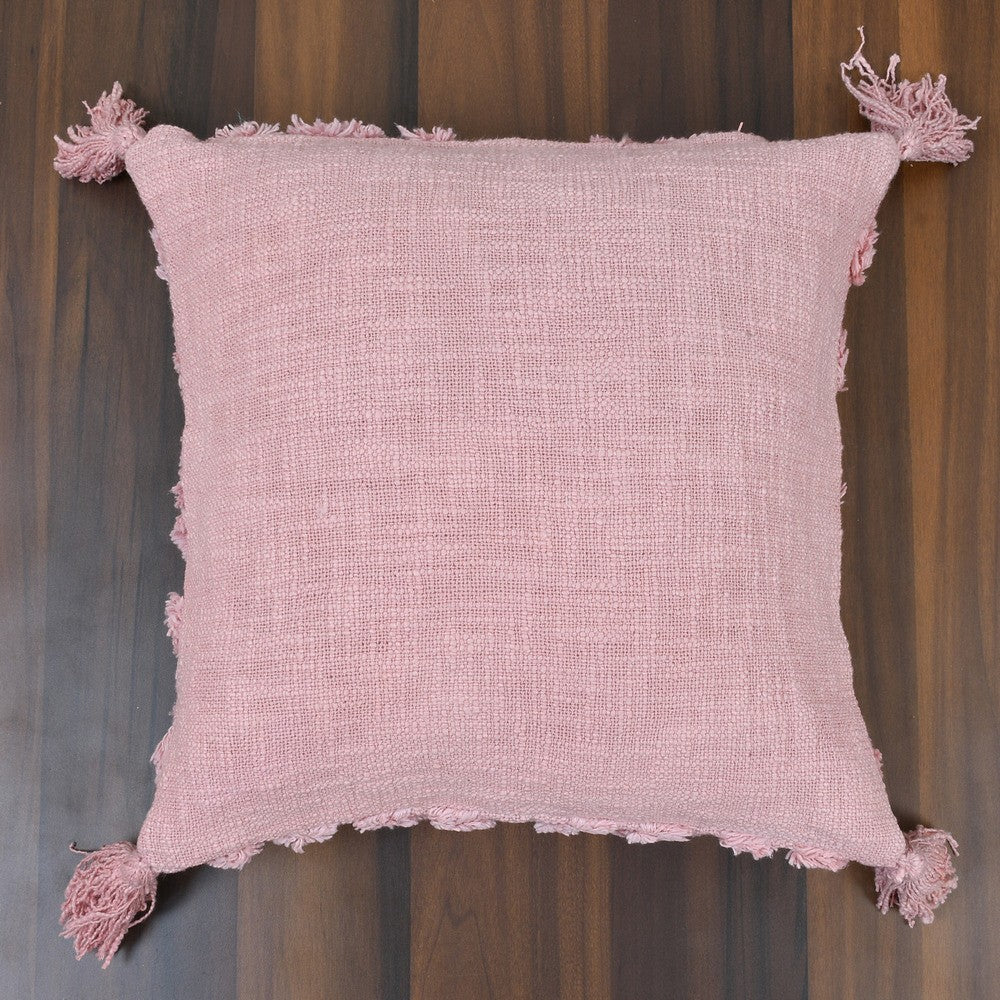 Cushion Cover, (i142_2_20_1), Cushion With Pink Color, Cushion For Living & Bedroom Area, Cushion - IM15262