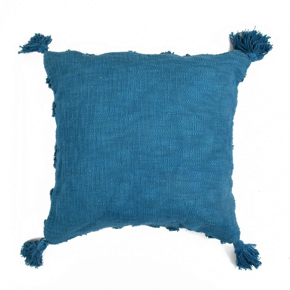 Cushion Cover, (i142_4_20_1), Cushion With Blue Color, Cushion For Living & Bedroom Area, Cushion - IM15266