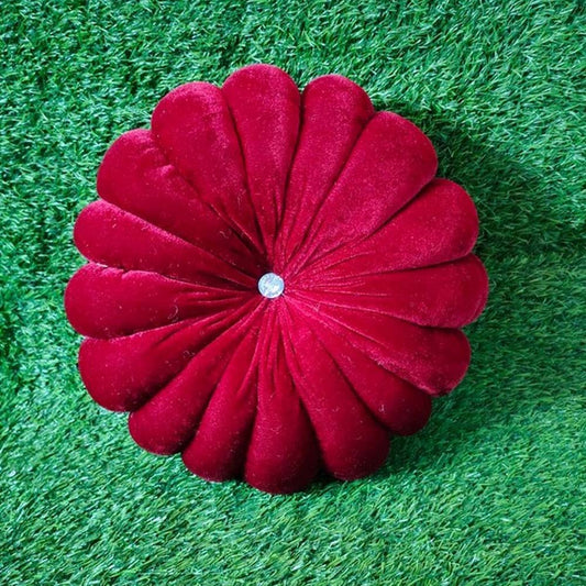 Cushion, (i398_3_14_1), Cushion With Red Color, Cushion For Living & Bedroom Area, Cushion - IM15270