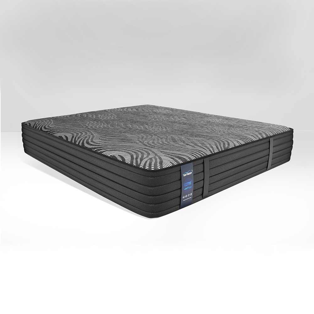 GR1071, GetRest ProAdapt 8" - MultiZone Foam Mattress with Stress Relief & Spine Alignment Technology 75x60x8inches, Mattress - IM15363