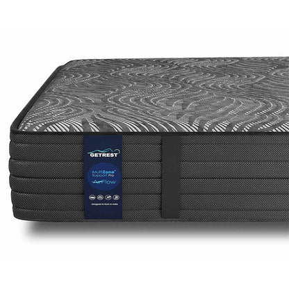 GR1085, GetRest ProAdapt 8" - MultiZone Foam Mattress with Stress Relief & Spine Alignment Technology 72x30x10inches, Mattress - IM15377