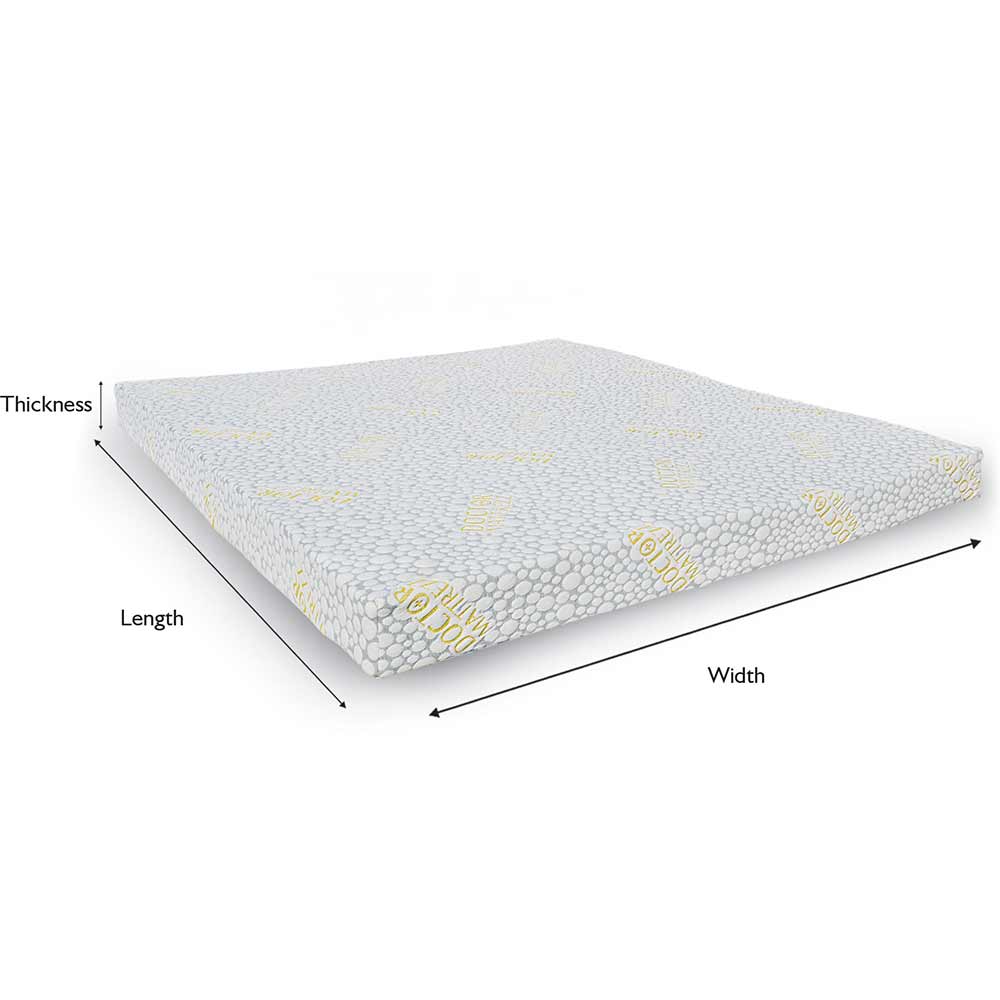 Mattress, KZSP162, Dr.Mattrezz Viscotech 6" Single Mattress,  Memory Foam, Mattress - IM15417