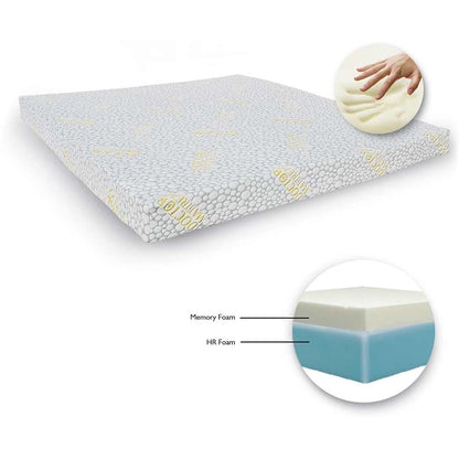 Mattress, KZSP160, Dr.Mattrezz Viscotech 6" King Mattress,  Memory Foam, Mattress - IM15418