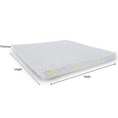 Mattress,KZSP045, Dr.Mattrezz, Dr.Mattrezz Orthotech 5" Single Mattress, Bonded Foam, Mattress - IM15429