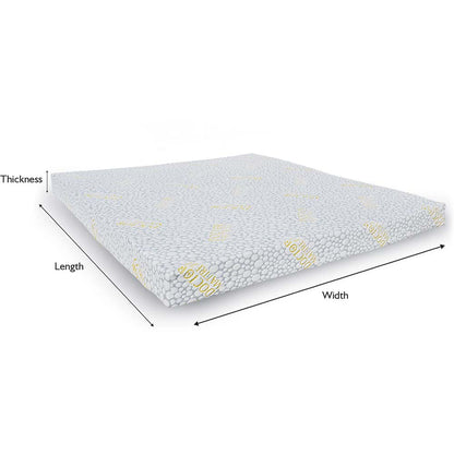 Mattress,KZSP022, Dr.Mattrezz, Dr.Mattrezz Viscotech 5" Single Mattress, Bonded Foam, Mattress - IM15440