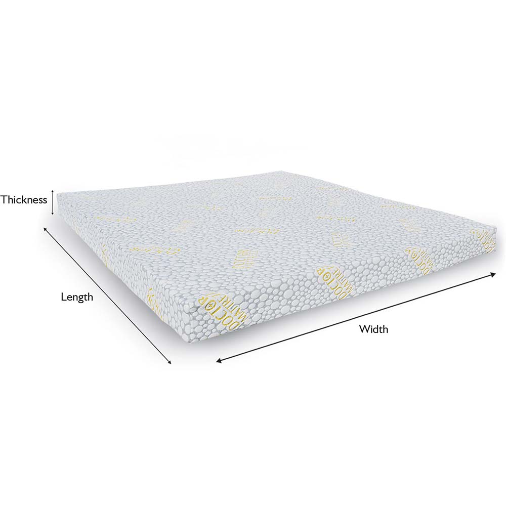 Mattress,KZSP039, Dr.Mattrezz, Dr.Mattrezz Orthotech 5" Queen Mattress, Bonded Foam, Mattress - IM15442