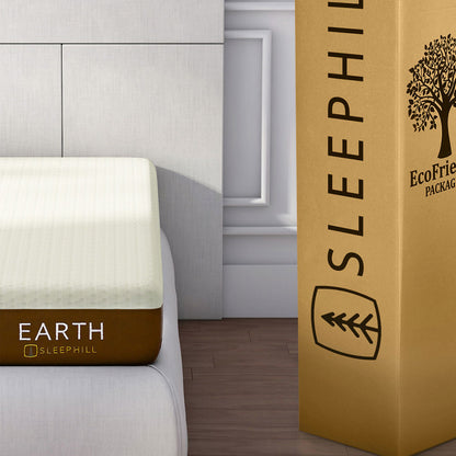 Mattress, (EA-6-7572) Sleephill Earth Orthopedic Cool Gel Memory Foam Mattress, King Bed Size, Mattress - IM15609