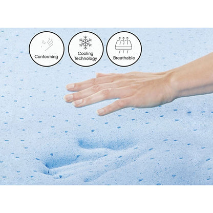 Mattress, (BEMF94GHGHGXZTZU)  Springtek, Dreamer Orthopaedic Memory Foam Dual Comfort Orthopedic Mattress, Mattress - IM15670