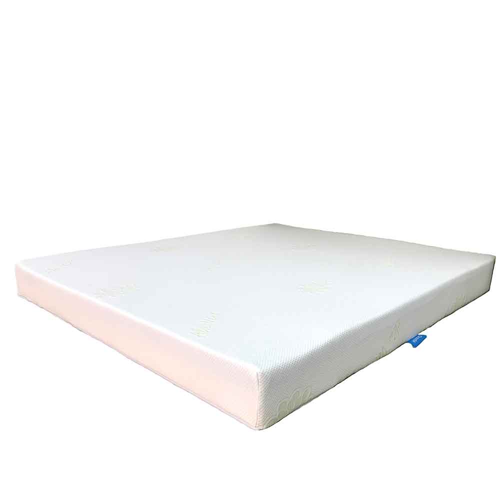 Mattress (CLOUDE), CU_DC_78_72_6, Cloude Dual Comfort Mattress Orthopedic 6-Inch King Bed Size - Hard & Soft Foam, Mattress - IM15871