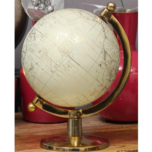 Table Accessory, HSP111071(Cocovey Homes), Beautiful cream world globe, Table Accessory - IM15893