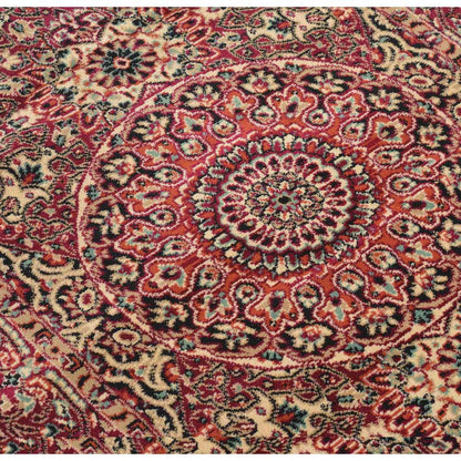 Rugs, (Presto) ICLCD160REDC6X9, Red Polyproplene Ethnic Carpet-IM15911-72X108 inches
