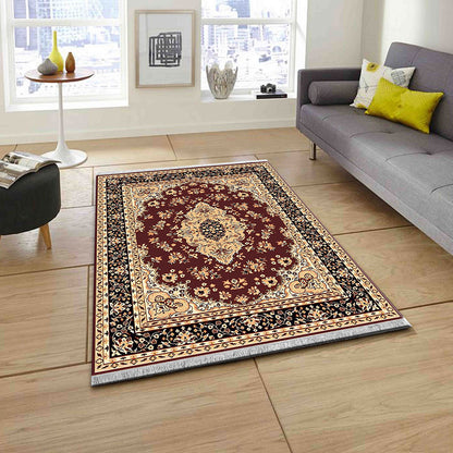 Rugs, (Presto) ICLMH602BROWNC3X5, Brown Color Traditional Carpet-IM15915-36X60 inches