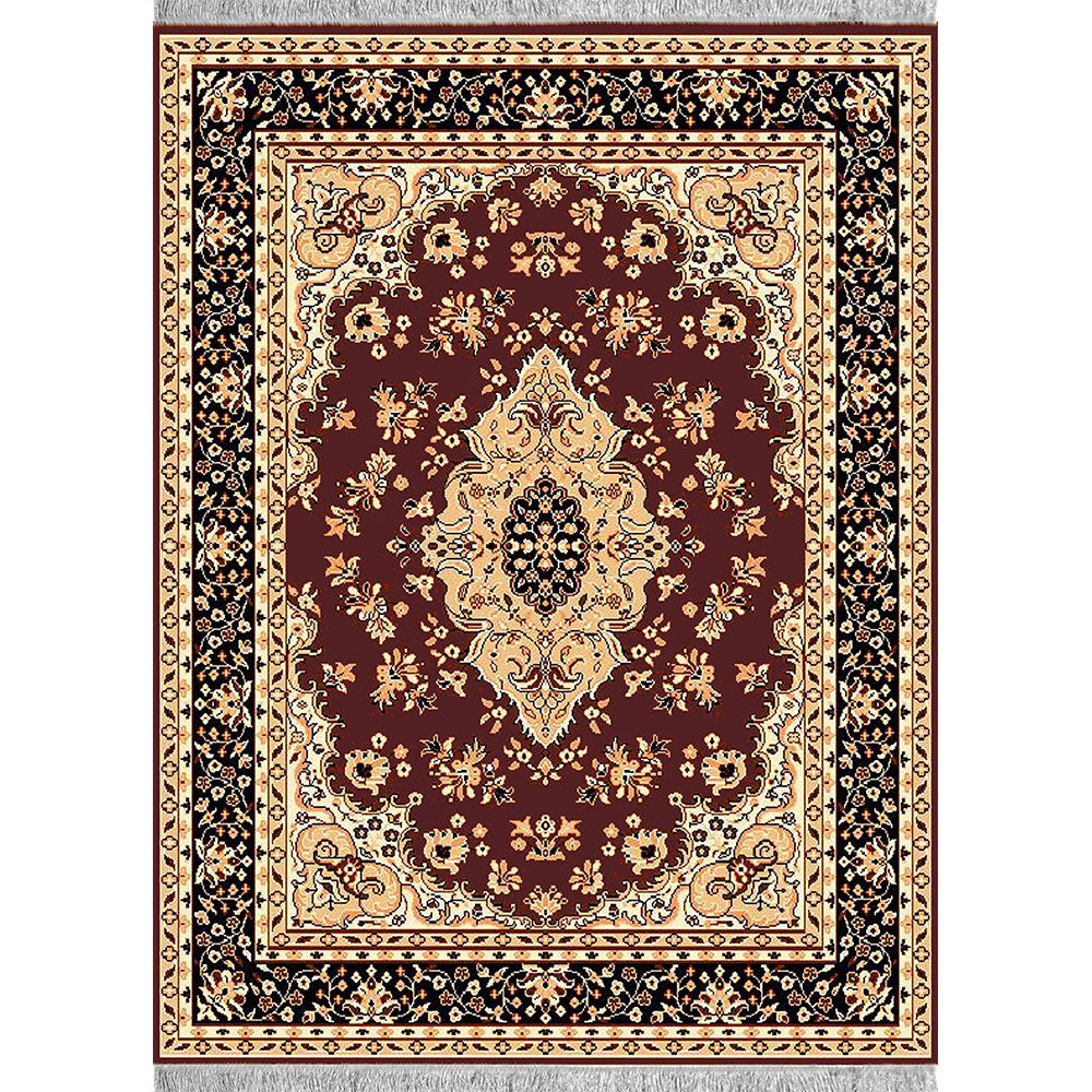 Rugs, (Presto) ICLMH602BROWNC3X5, Brown Color Traditional Carpet-IM15915-36X60 inches