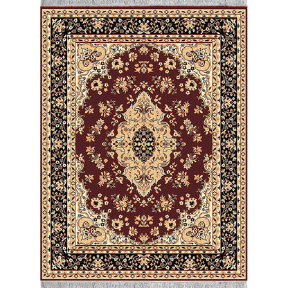 Rugs, (Presto) ICLMH602BROWNC3X5, Brown Color Traditional Carpet-IM15915-36X60 inches