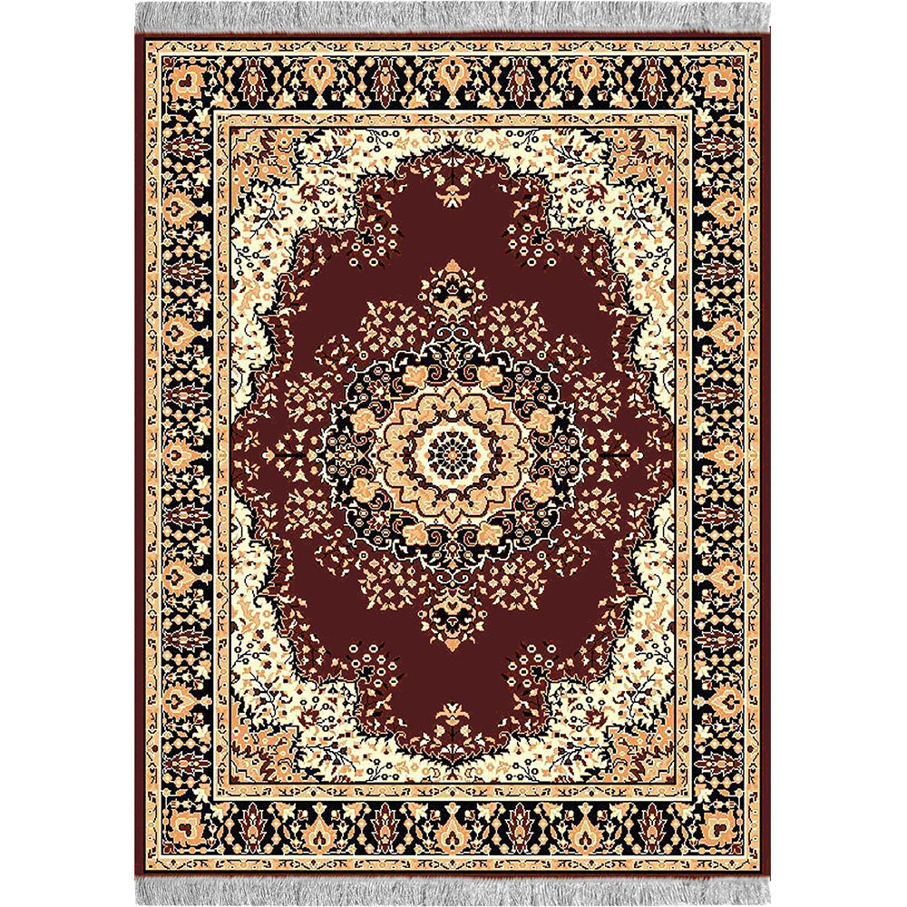 Rugs, (Presto) ICLMH605BROWNC3X5, Brown Color Traditional Carpet-IM15918-36X60 inches