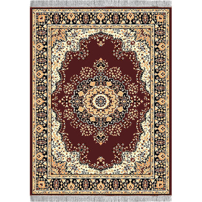 Rugs, (Presto) ICLMH605BROWNC3X5, Brown Color Traditional Carpet-IM15918-36X60 inches