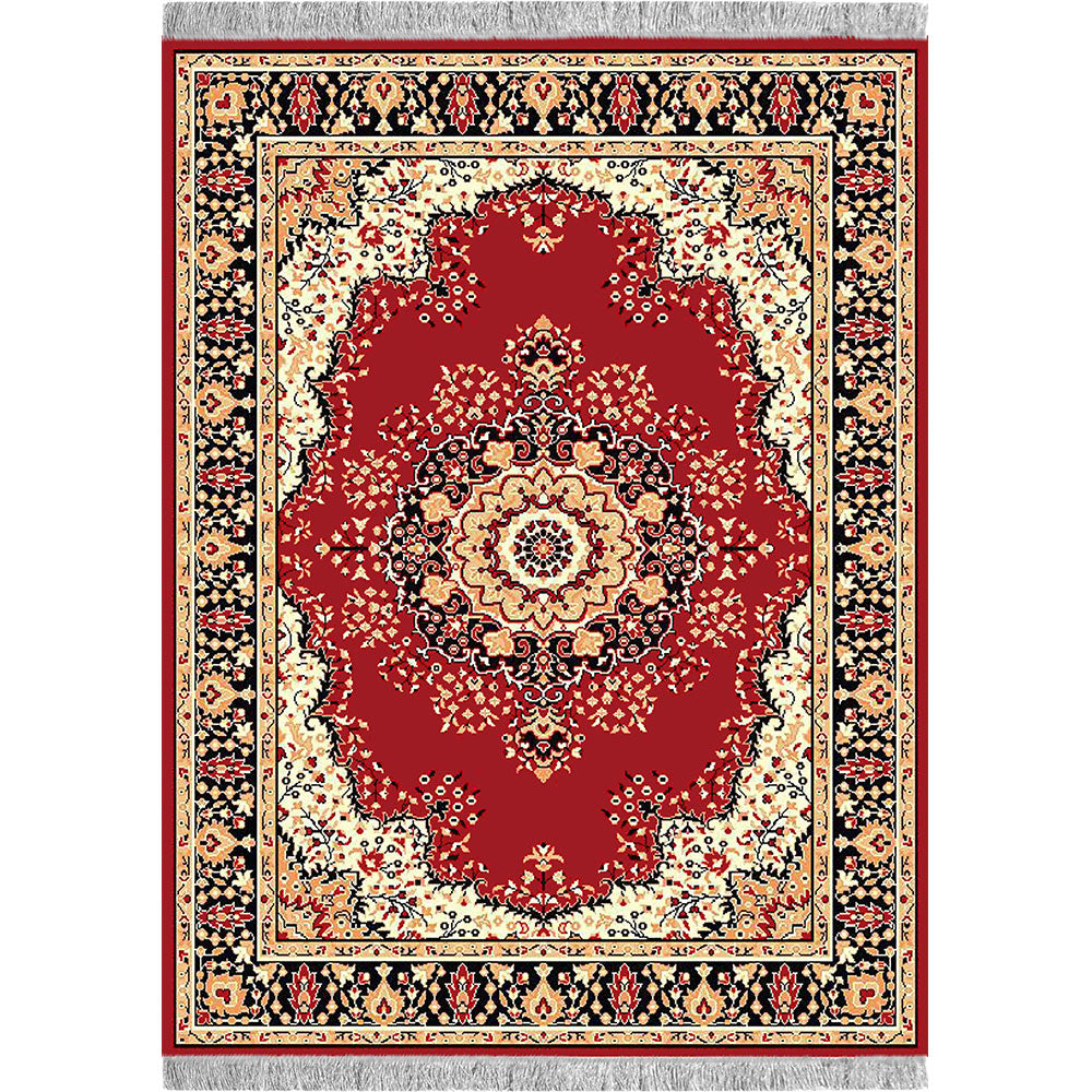 Rugs, (Presto) ICLMH605REDC3X5, Red Color Traditional Carpet-IM15920-36X60 inches