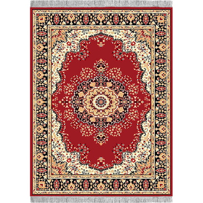 Rugs, (Presto) ICLMH605REDC3X5, Red Color Traditional Carpet-IM15920-36X60 inches