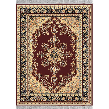 Rugs, (Presto) ICLMH614BROWNC3X5, Brown Color Traditional Carpet-IM15921-36X60 inches