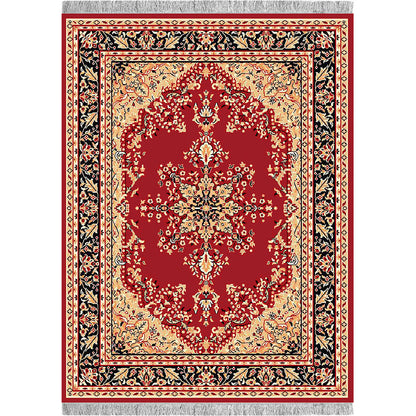 Rugs, (Presto) ICLMH614REDC3X5, Red Color Traditional Carpet-IM15923-36X60 inches