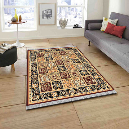 Rugs, (Presto) ICLMH618BROWNC5X7, Brown Color Traditional Carpet, Rug-IM15924