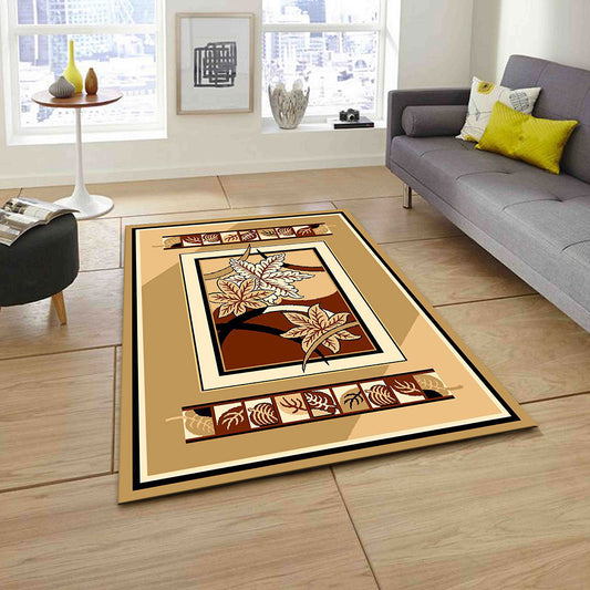 Rugs, (Presto) ICLMH646GOLDC3X5, Gold Color Traditional Carpet-IM15927-36X60 inches