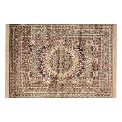 Rugs, (Presto) ICLVI43GREENC4X6, Green Traditional Silk Carpet-IM15935-48X72 inches