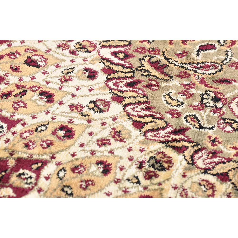 Rugs, (Presto) ICLVI43GREENC4X6, Green Traditional Silk Carpet-IM15935-48X72 inches