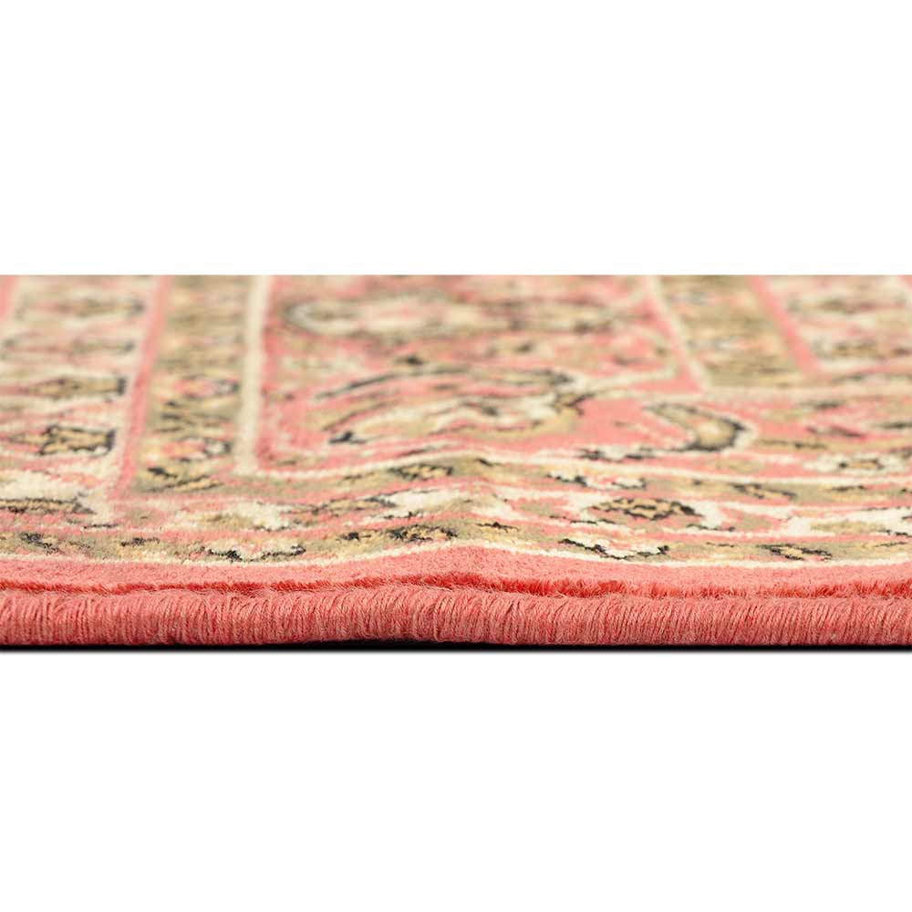 Rugs, (Presto) ICLVI43ORANGEC4X6, Orange Traditional Silk Carpet-IM15936-48X72 inches