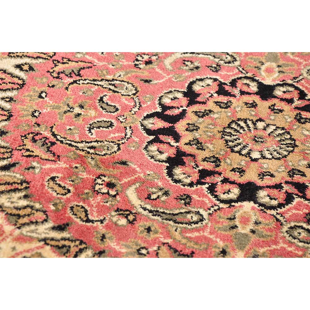 Rugs, (Presto) ICLVI43ORANGEC4X6, Orange Traditional Silk Carpet, Rug-IM15936