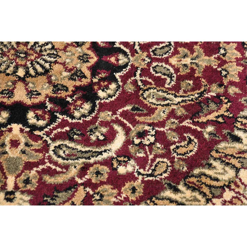 Rugs, (Presto) ICLVI43REDC4X6, Red Traditional Silk Carpet-IM15937-48X72 inches