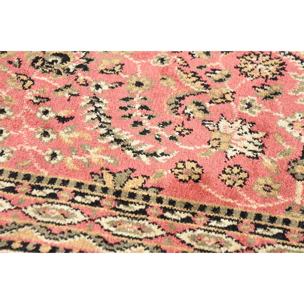 Rugs, (Presto) ICLVI45ORANGEC5X7, Orange Traditional Silk Carpet-IM15938-60X84 inches