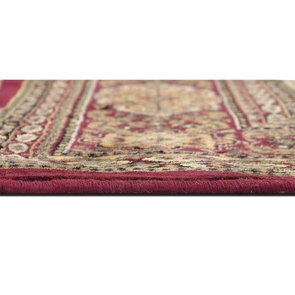 Rugs, (Presto) ICLVI45REDC4X6, Red Traditional Silk Carpet-IM15939-48X72 inches