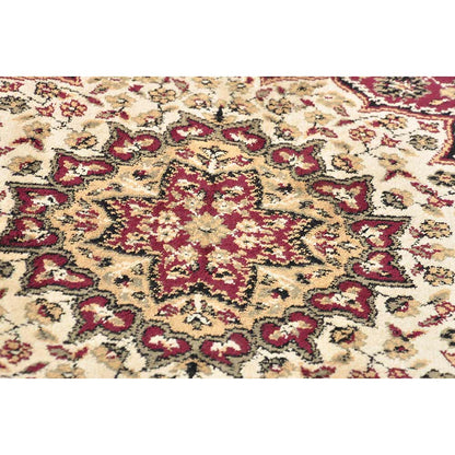 Rugs, (Presto) ICLVI45REDC4X6, Red Traditional Silk Carpet-IM15939-48X72 inches