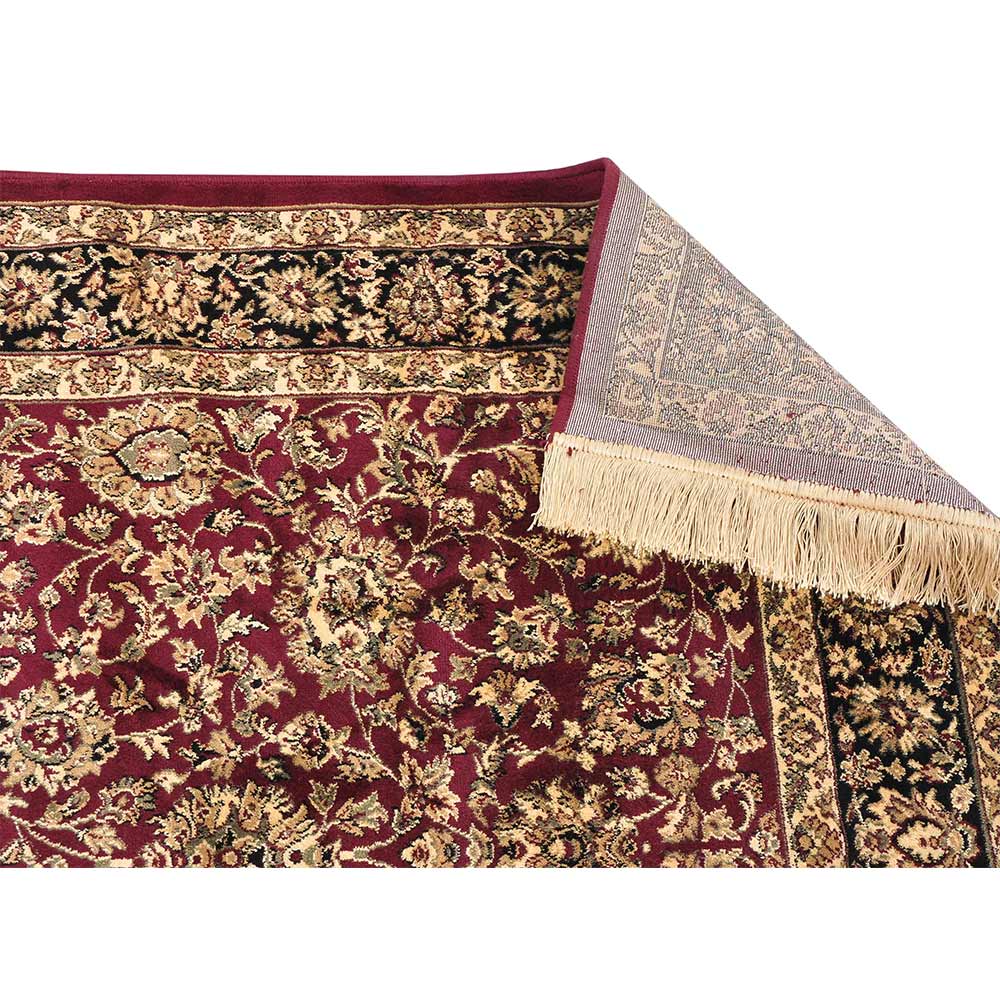 Rugs, (Presto) ICLVI51REDC4X6, Red Traditional Silk Carpet-IM15943-48X72 inches