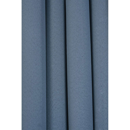 Curtain, (Presto) ICBLK09_W2, Blue colour solid Door curtain Set of 2 , Curtain-IM15948-44X60 inches