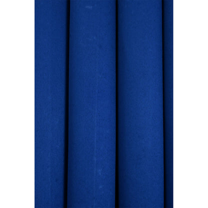 Curtain, (Presto) ICBLK14_D2, Blue colour solid Door curtain Set of 2 , Curtain-IM15952-44X84 inches