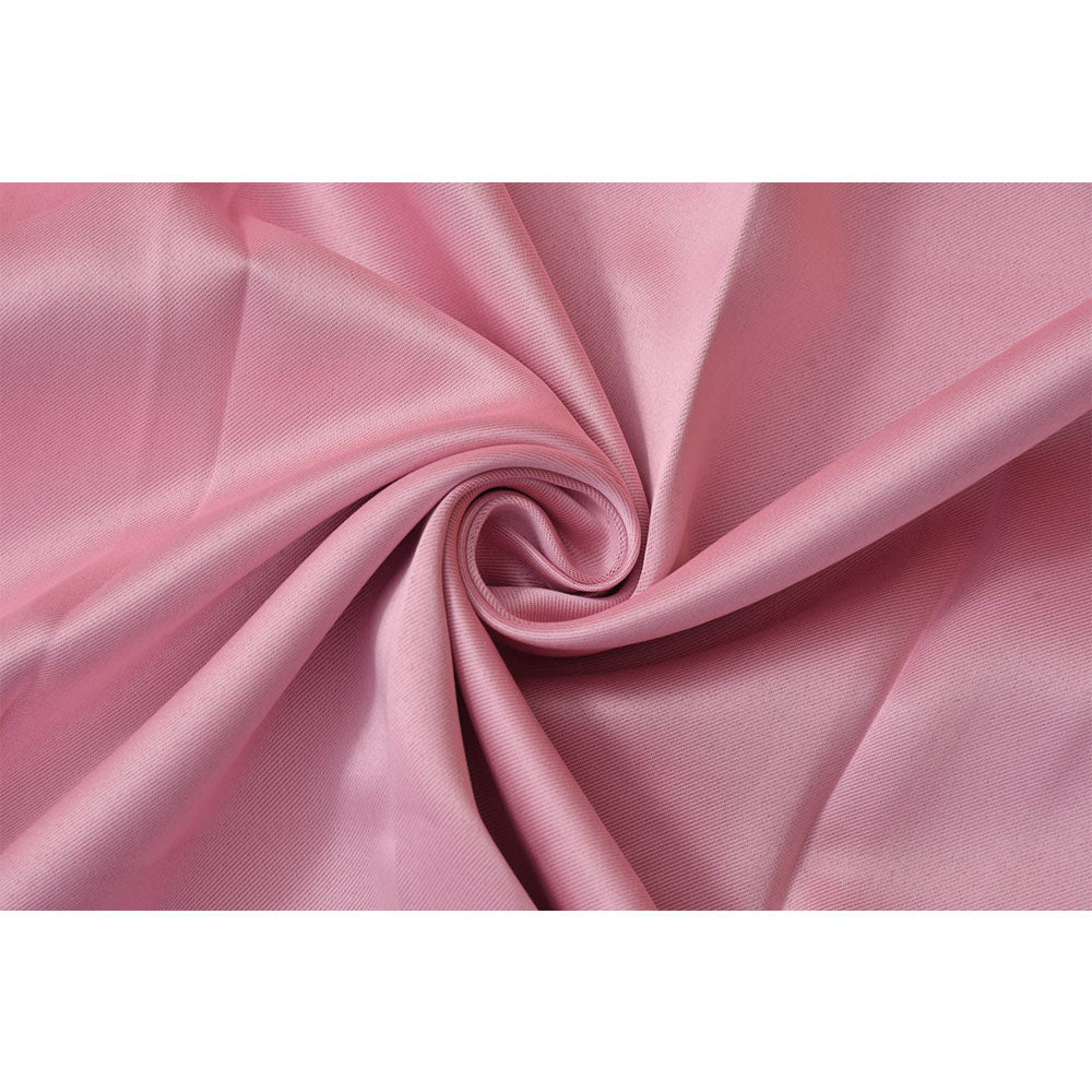Curtain, (Presto) ICBLK15_W2, Pink colour solid Door curtain Set of 2 , Curtain-IM15953-44X60 inches