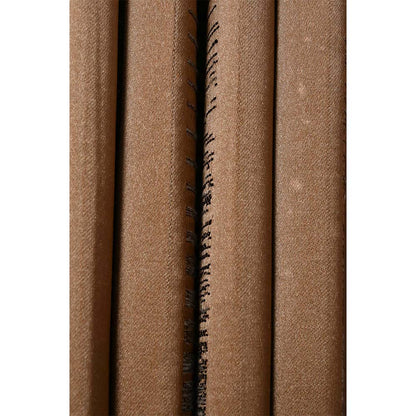 Curtain, (Presto) ICDDM108_LD2, Brown colour Abstract Door curtain Set of 2, Curtain-IM15964-44X108 inches