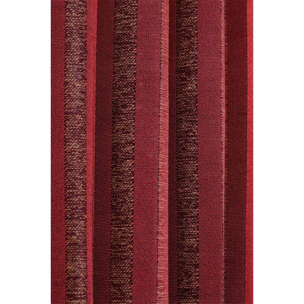 Curtain, (Presto) ICGGL141_LD2, Red Color Striped curtain Set of 2, Curtain-IM15999-44X108 inches